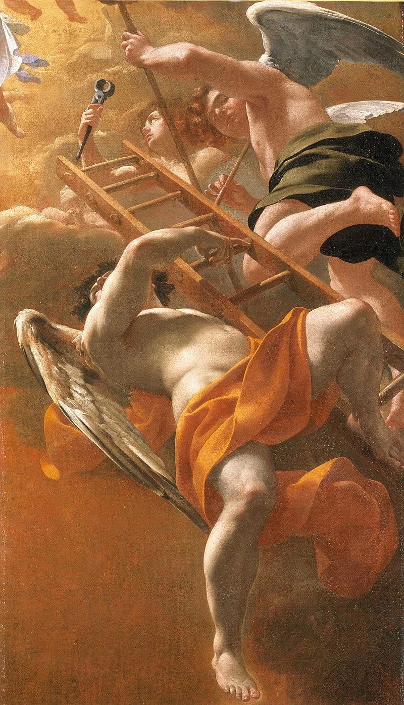 Angeli con i simboli della passione - Musée des Beaux, Arts de Besançon 1